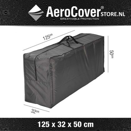kussentas voor tuinkussen 125x32xH50