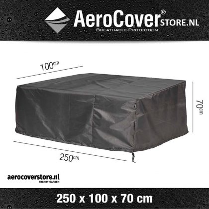 afdekhoes voor loungebank 250x100xH70