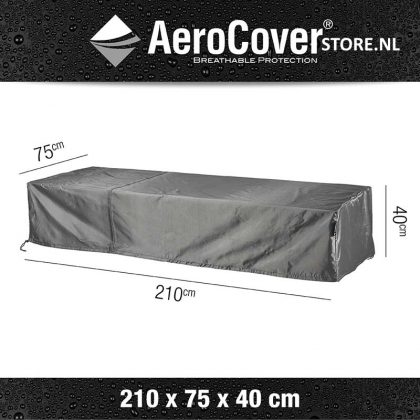 afdekhoes voor ligbed 210x75xH40