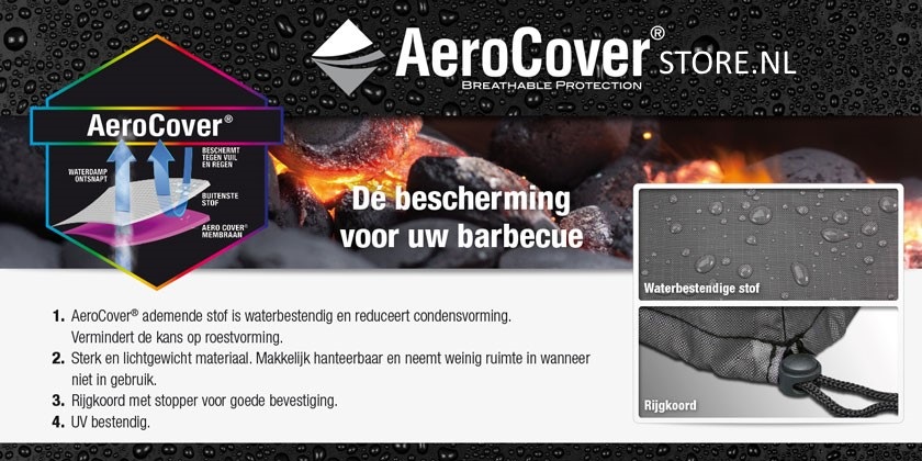 Eigenschappen barbecue hoezen AeroCover